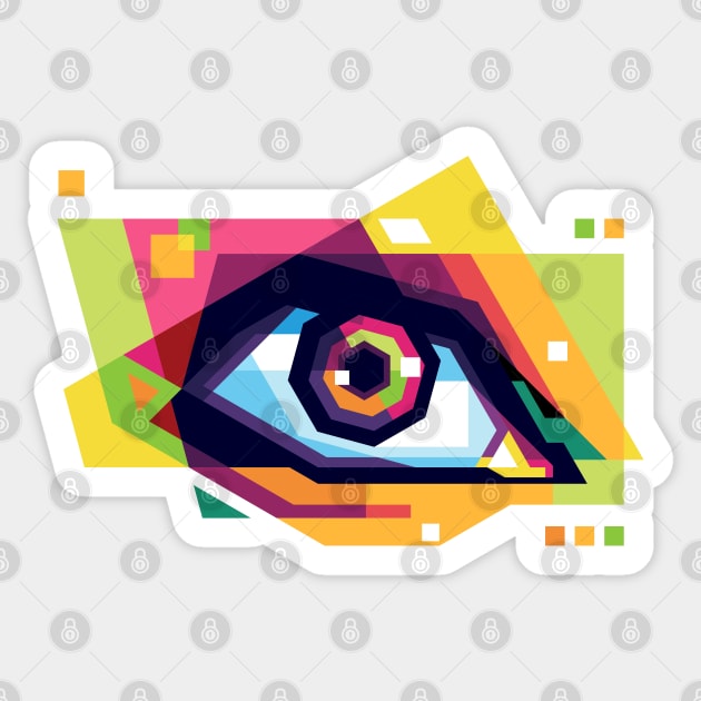 EYEmagine Sticker by Alanside